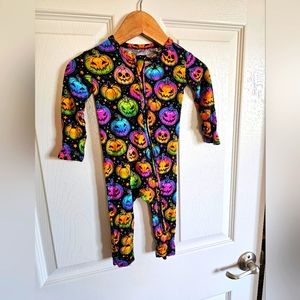 Bums & Roses Glow Hard HALLOWEEN BAMBOO Romper
